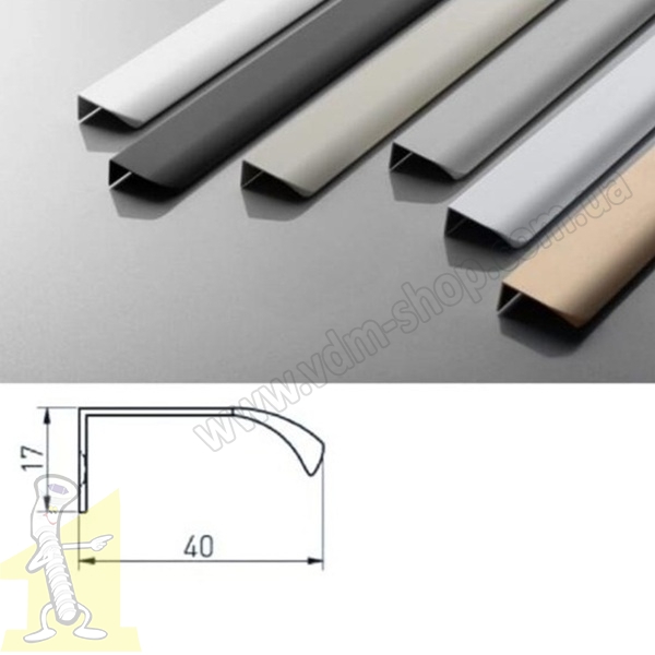 Ручка GTV UA-HEXA-352-796-06 інокс. Фото 2