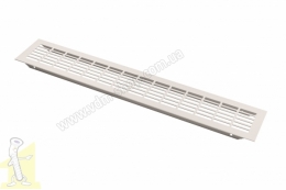 Решітка вентиляційна GTV 480х80 кашемір KK-W80800-23