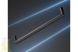 Ручка меблева GTV NYXA C=160 мм, чорна матовий UZ-NYXA-160-20M. Фото 2