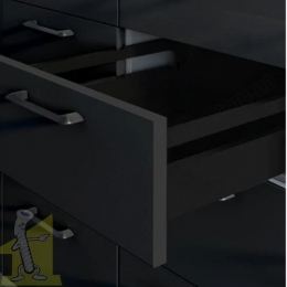 AXIS PRO комплект шухляди L-450 мм високий H168 чорний PB-AXISPRO-KPL450C2. Фото 3