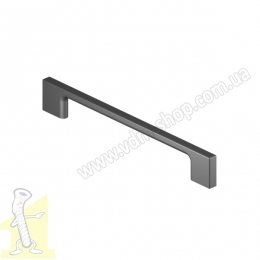 Ручка меблева Ф.412.084  L-160 мм Матова Чорна