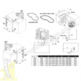 Карго1100/450 ATM SUPLIMO WB-425 лів.хром/біл.. Фото 6