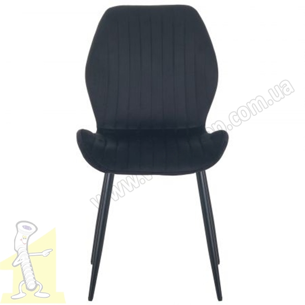 Стiлець Lily чорний / вельвет чорний. Фото 2