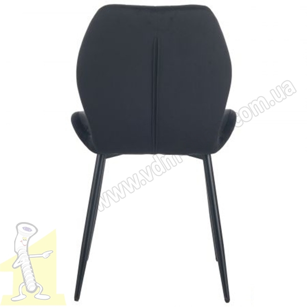 Стiлець Lily чорний / вельвет чорний. Фото 3