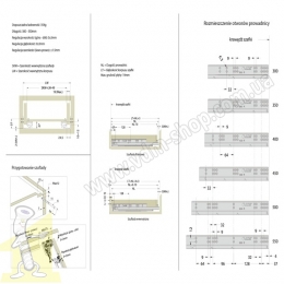 Напрямна TANDEM PK-124-500 повний висув з дотягом (регулювання фасаду 3D). Фото 4