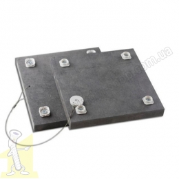 Комплект кріплення настінних панелей 20,5*20,5 мм  Siso. Фото 2