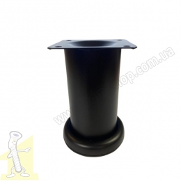 Ніжка нерегульована H=100mm, D=50mm Чорна