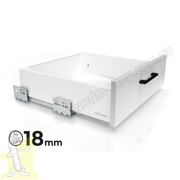 FUTURA-Evo (18mm) PK-1800 H90 L-500 P1 білий
