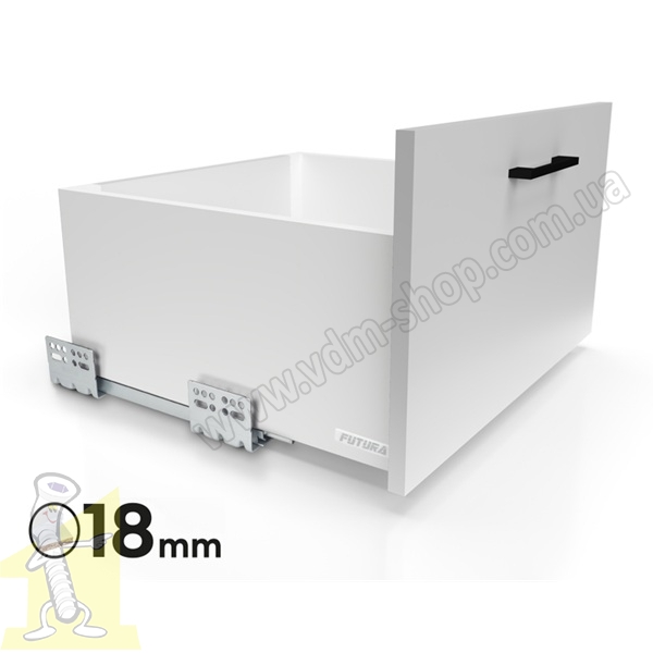 FUTURA-Evo (18mm) PK-1802 H172 L-500 P1 білий