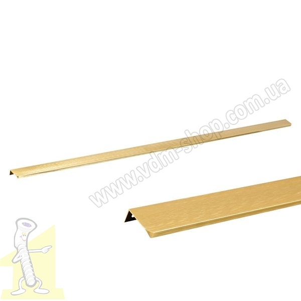 Ручка профiльна  UA 06R/1180 ZM  Золото Матове