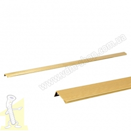 Ручка профiльна  UA 06R/1180 ZM  Золото Матове