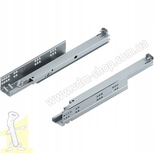 TANDEM plus BLUMOTION повний висув 30 кг, L-350 мм, для товщини плити 17-19 мм + TANDEM замки. Фото 2