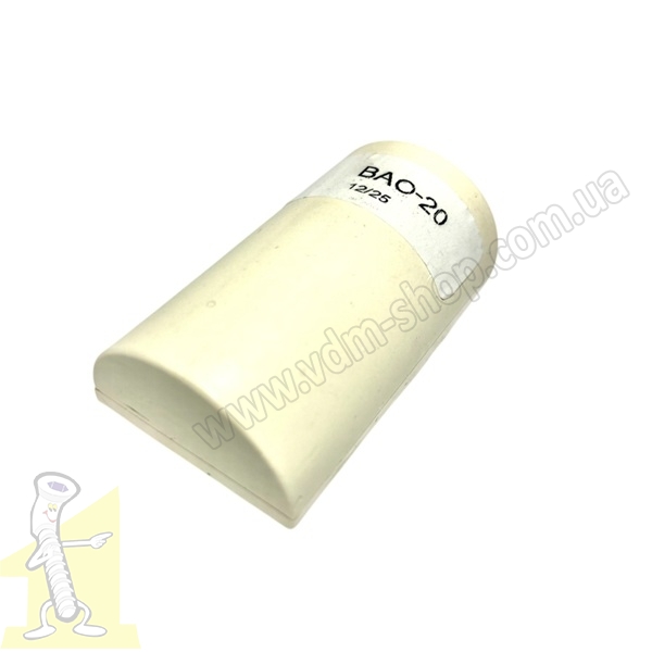 Восковий олiвець півкруглий № 20  Білий