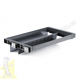 Корзина для взуття повний висув з плавним дотягом WB-672-800 P35 антрацит