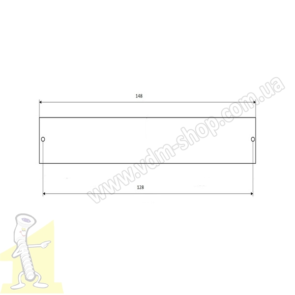 Ручка DL 199 / 0128  BLKM Чорна. Фото 2