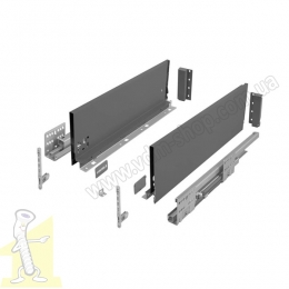 Комплект Matrix S Slim сірий 135/400мм Hafele 514.13.523