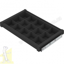 Органайзер висувний 800 мм антрацит STARAX S-6717-A (S-6807) 760-790*475*100