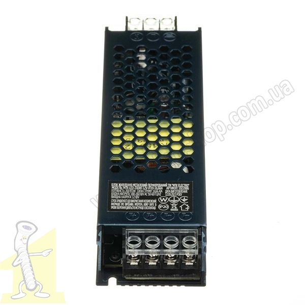 Блок живлення 16,66А (200W) LED 12V IP20 МТК Slim Size. Фото 3
