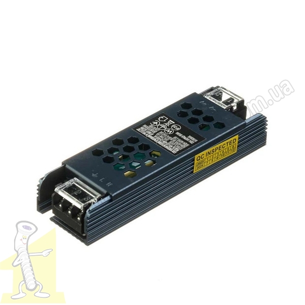 Блок живлення 5А (60W) LED 12V IP20 МТК Slim Size