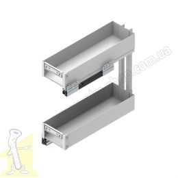 Карго 200 2 поверхи повного висуву з плавним дотягом біле ELEMENT mini REJS WE37.0002.01.003
