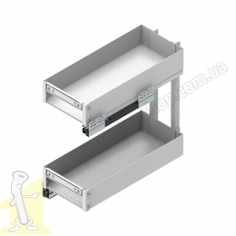 Карго 250 2 поверхи повного висуву з плавним дотягом біле ELEMENT mini REJS WE37.0003.01.003