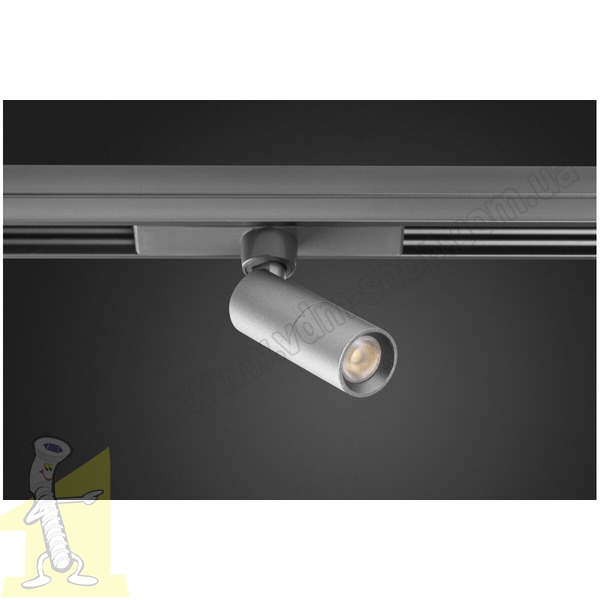 Світильник TRACKO ROUND 1 24V 1,5W LD-TRACR1NW-80, 4000K, IP20 ,1x3030 LED,антрацит. Фото 5