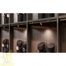 Світильник TRACKO ROUND 2 24V 1,5W LD-TRACR1WW-80,  1x3030 LED,3000K, IP20. Фото 6