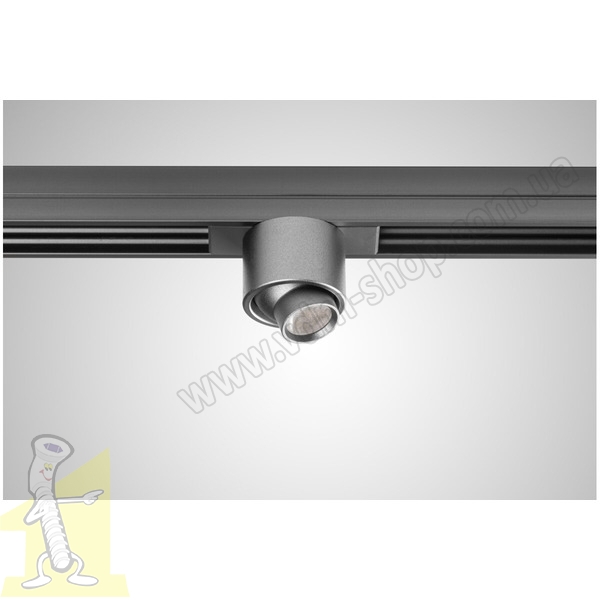 Світильник TRACKO ROUND 2 24V 1W LD-TRACR2NW-80, 4000K,1x3030 LED, IP20 антрацит. Фото 4