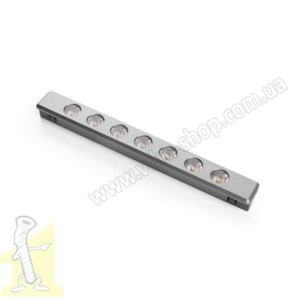 Світильник TRACKO STRIP 2 24V 8W LD-TRACS1WW-80, 3000K,7х3535, IP20 антрацит