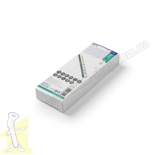 Світильник TRACKO STRIP 2 24V 8W LD-TRACS1WW-80, 3000K,7х3535, IP20 антрацит. Фото 5