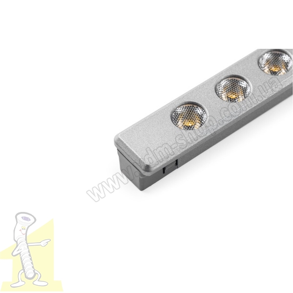 Світильник TRACKO STRIP 1 ,24V ,8W ,LD-TRACS1NW-80, 4000K, 7x3535 LED,IP20 антрацит. Фото 3