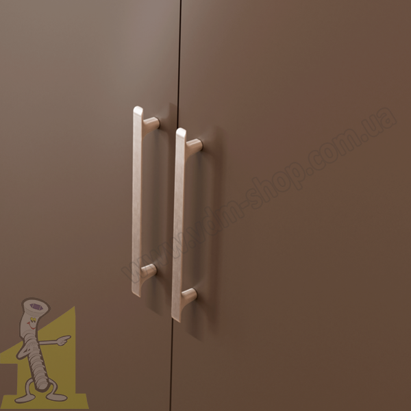 Ручка меблева GTV UZ-PLAIN-160-06 інокс. Фото 4