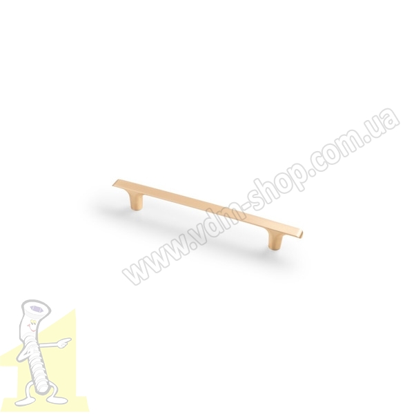 Ручка меблева GTV UZ-PLAIN-160-18 золото матове
