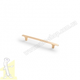 Ручка меблева GTV UZ-PLAIN-160-18 золото матове