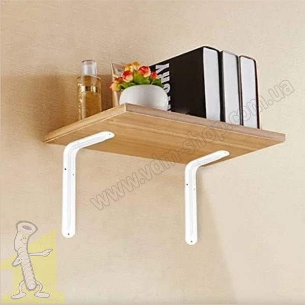 Кутник Besel LUX Білий L=140 мм ( 110*36*0,8 мм). Фото 4