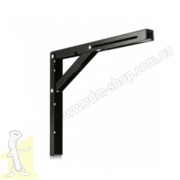 Кутник розкладний L-400 чорний