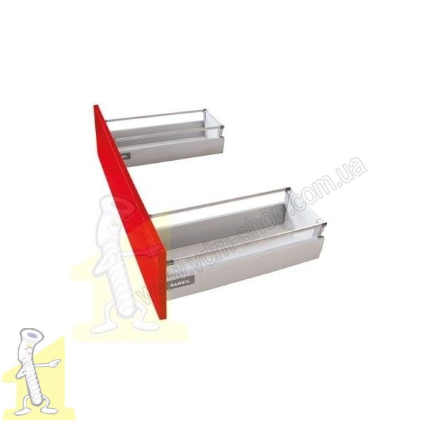 Gamet BOX-23-500-500-G-ZL під мийку срібний