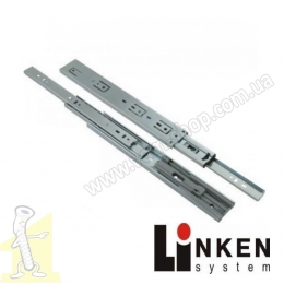 Hаправляюча Linken System Soft Close кулькова L-500 H-45 плавний дотяг, повний висув
