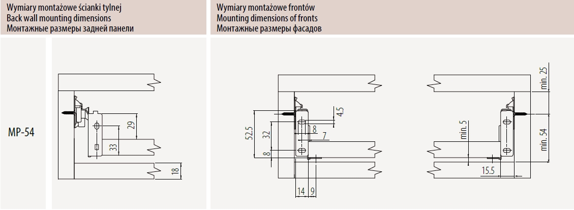 Металбокс  GTV 450х54 PRESTIGE MP-054450-80 сірий. Фото 5