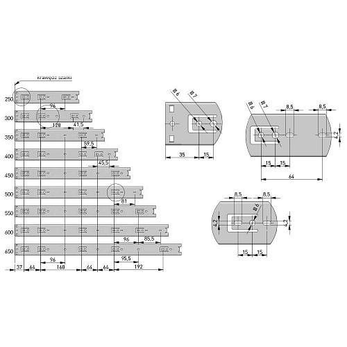 Направляюча кулькова GTV PRO 50 кг PK-PRO-H45-400. Фото 2