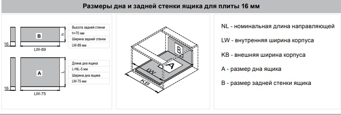 COMFORT BOX (B) L=500 H-86 білий Rejs TH03.0488.01.003. Фото 2