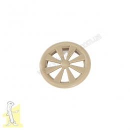 Решітка вентиляційна пластикова Ø 35 дуб сонома