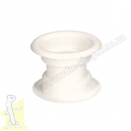 Кільце вентиляційне Ø 40 пластикове біле
