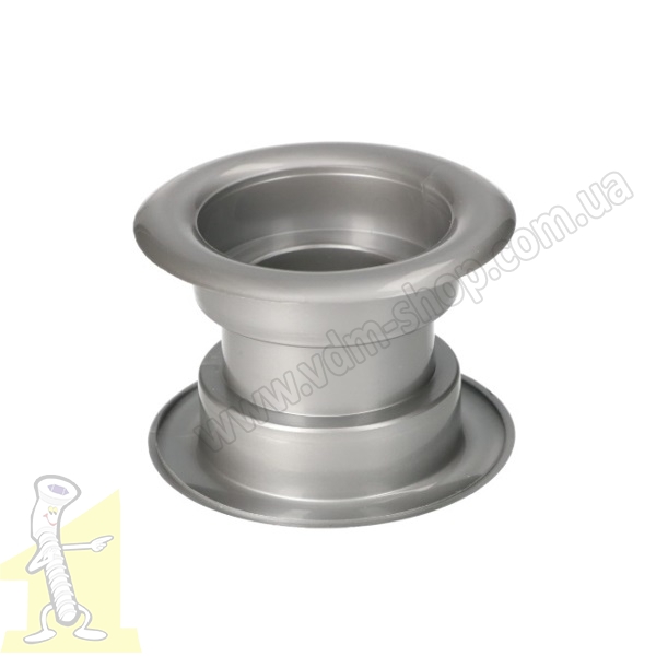 Кільце вентиляційне Ø 40 пластикове сіре