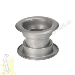 Кільце вентиляційне Ø 40 пластикове сіре