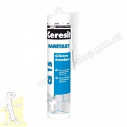 Герметик Ceresit CS15 Sanitary 280 мл білий