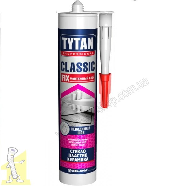 Монтажний Клей Tytan Classic Fix 310 мл безколірний