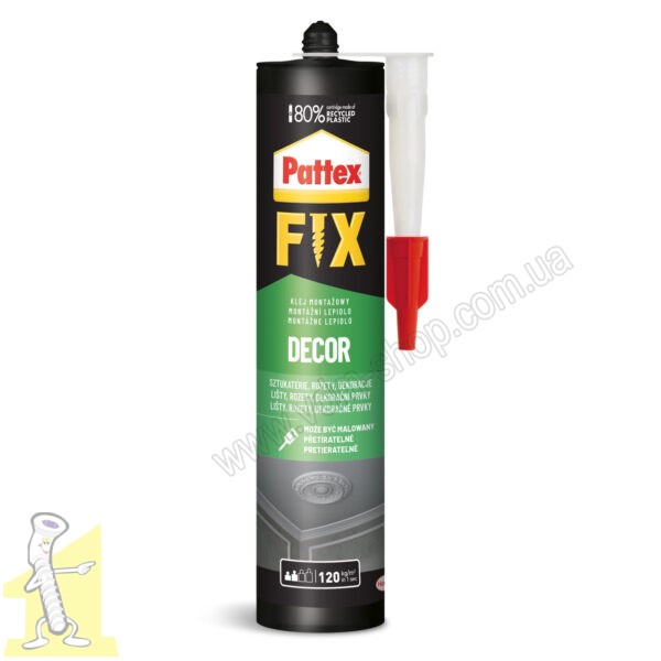 Pattex Fix Decor клей монтаж 380 гр