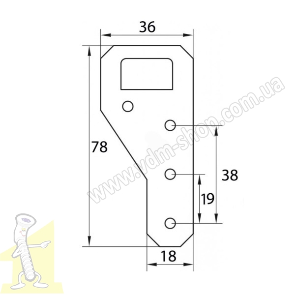 Підвіс для тумб Ф.322.02. Фото 2