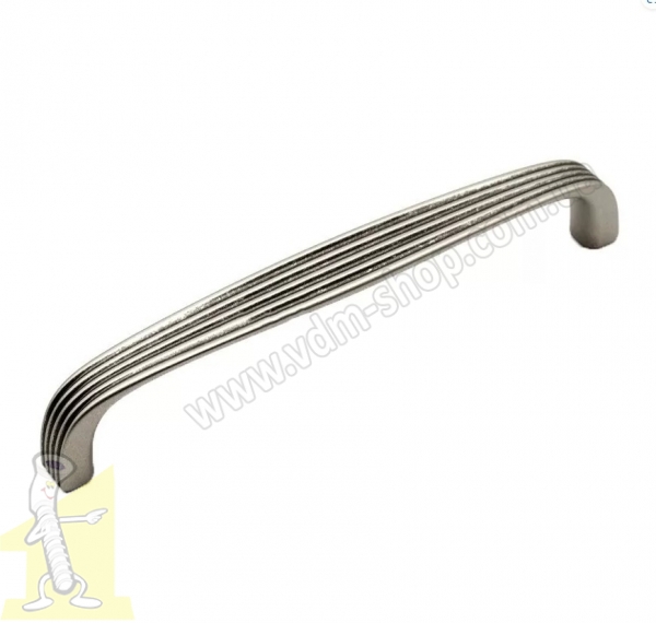Ручка меблева GAMET UR44-0128-GA011 срібло